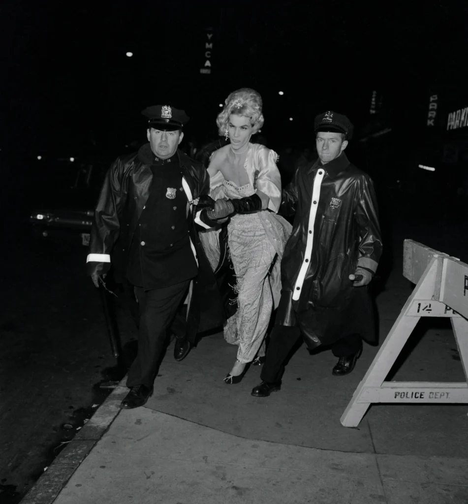 Police arrests at the Exotic Carnival and Ball, 1962