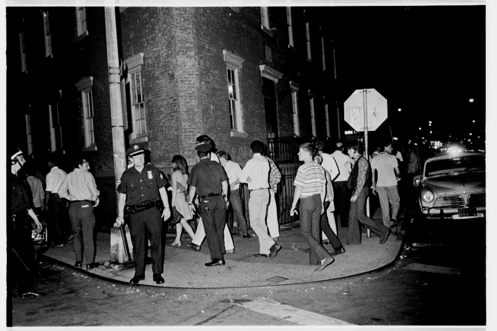 Police direct protestors, July 2, 1969