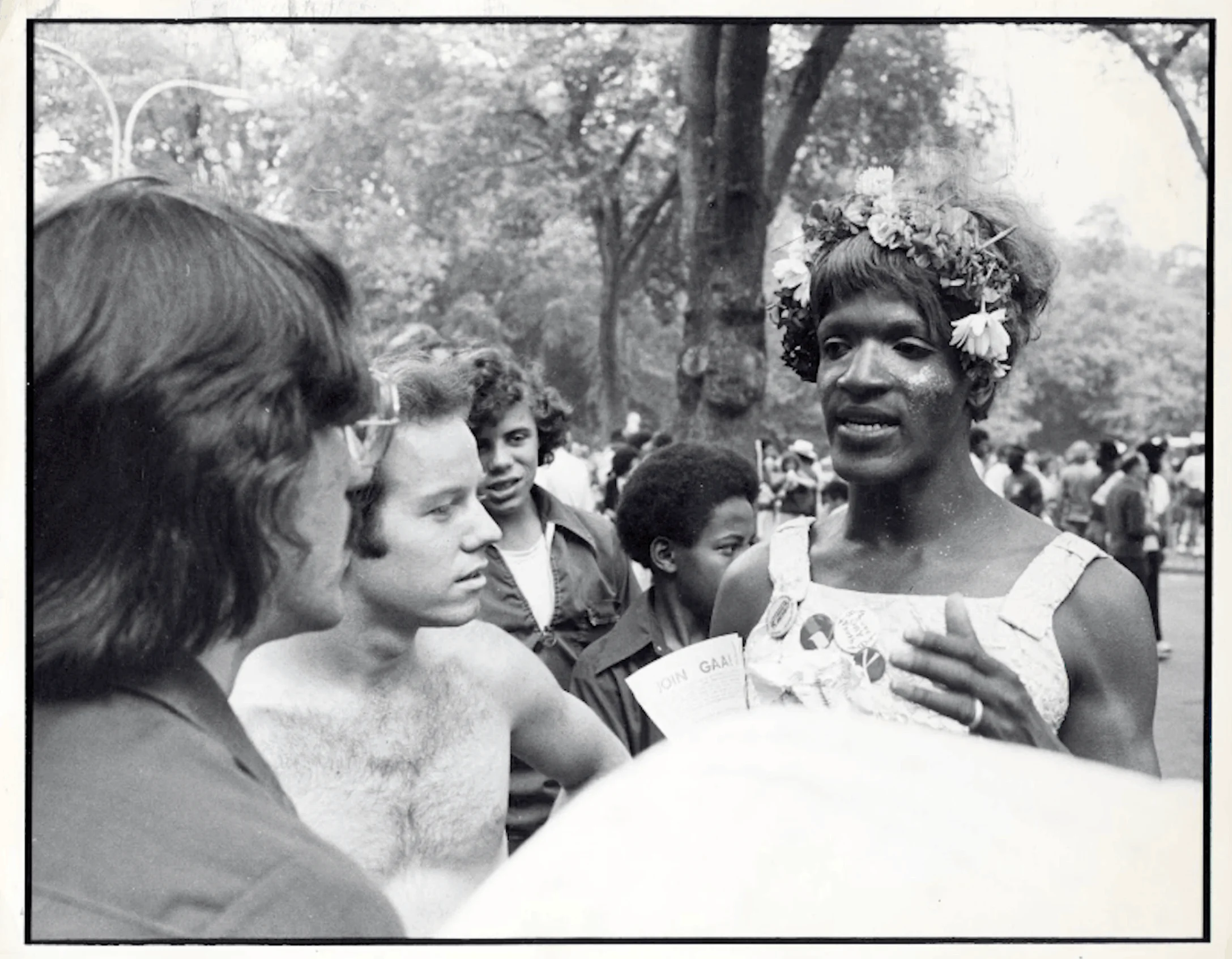 Marsha P. Johnson and Randy Wicker discussing the Stonewall Inn and the beginning of the raid