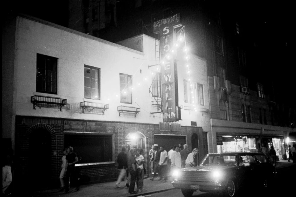 The front of the Stonewall Inn, July 2, 1969