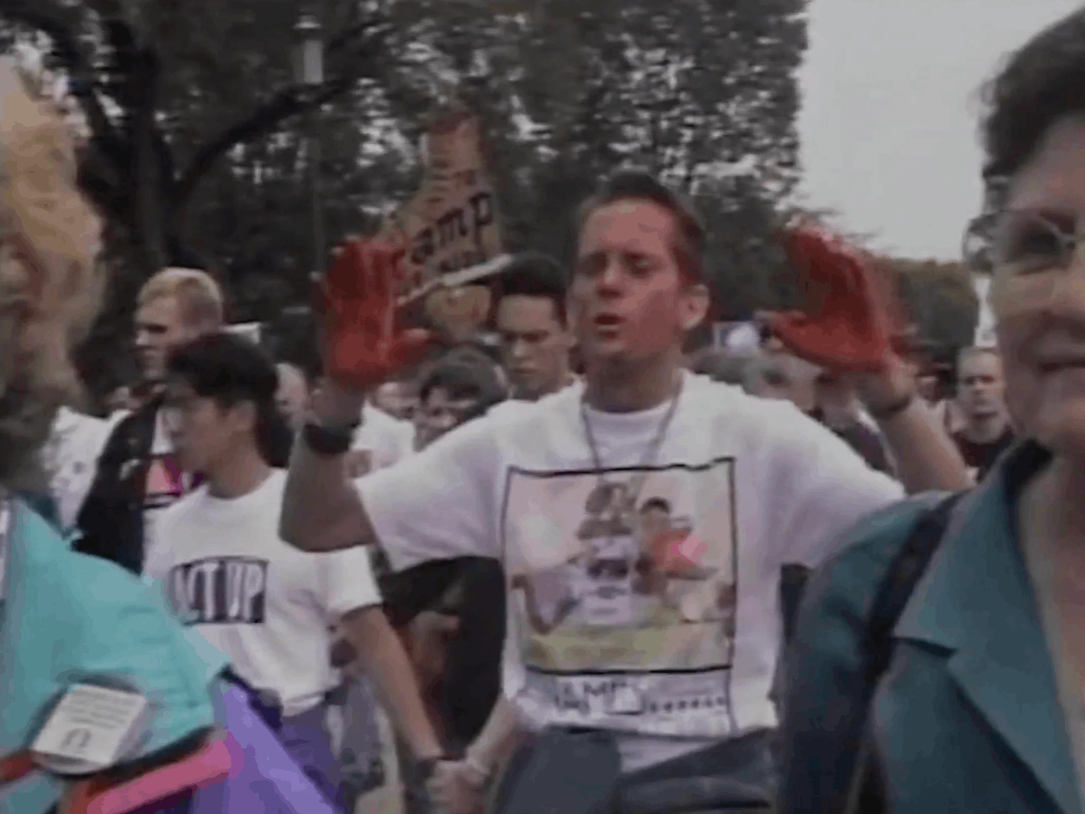 Ashes Action, 1992, “Fight Back, Fight AIDS!” ACT UP documentary