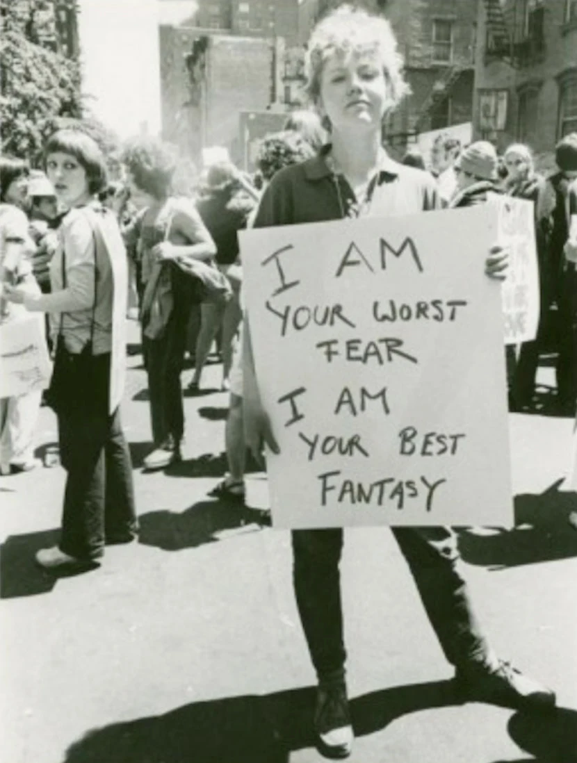 Donna Gottschalk at the Christopher Street Gay Liberation Day Rally in 1970