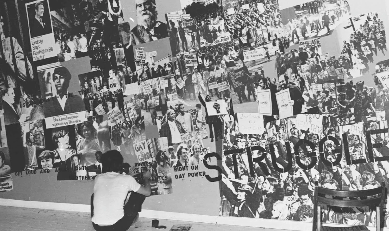 Gay Activists Alliance Installation at Firehouse, 1971