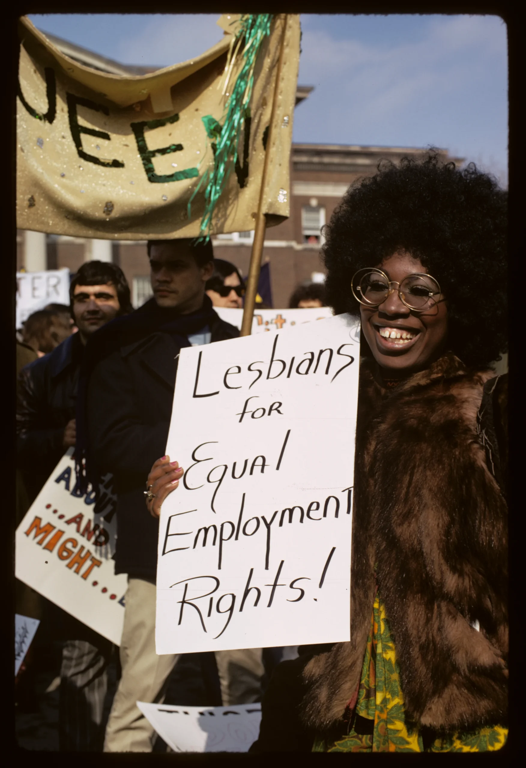 Gay Rights Demonstration Albany, New York, 1971