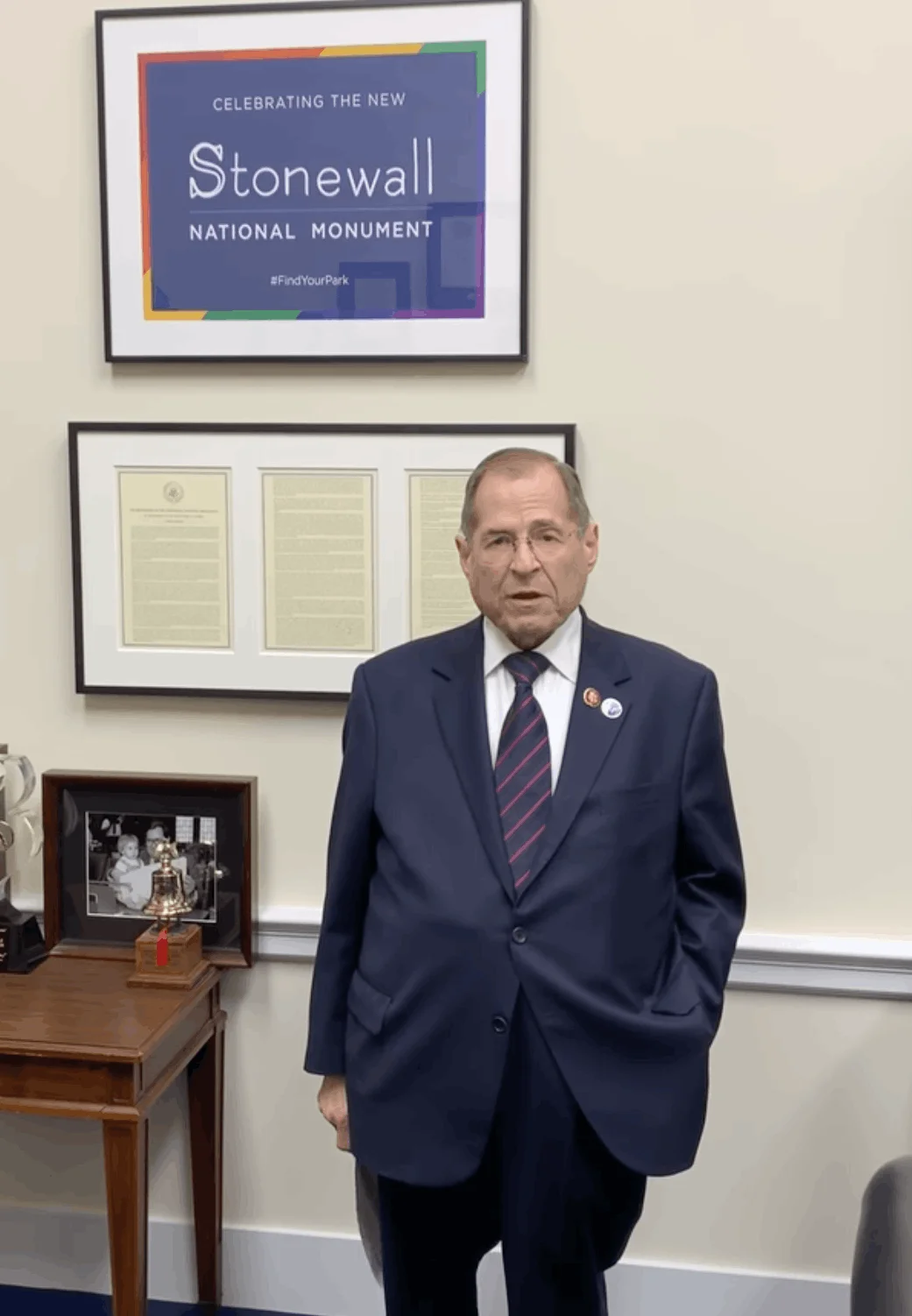 Jerrold Nadler on the Stonewall National Monument