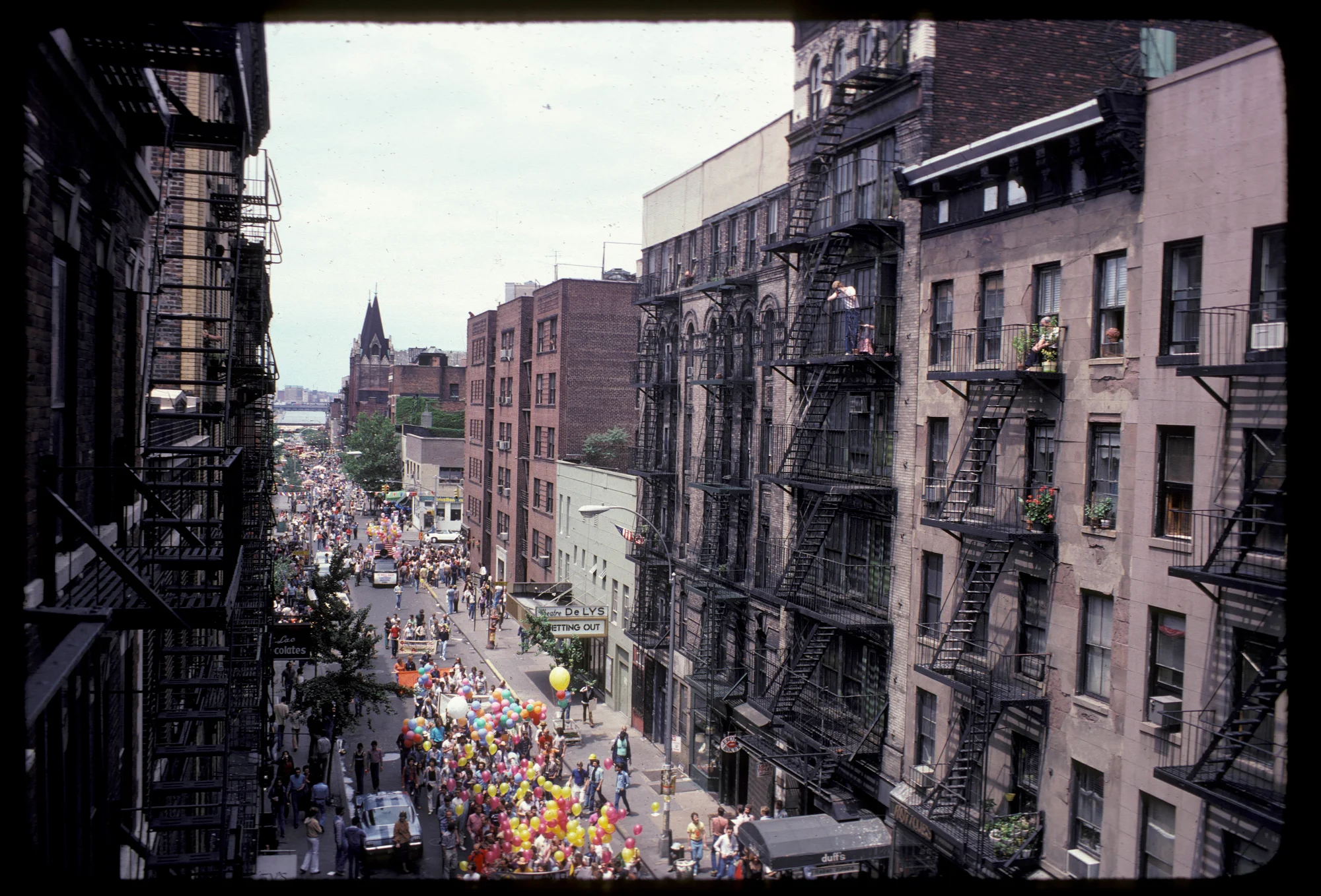 Marchers on Christopher Street, 1979