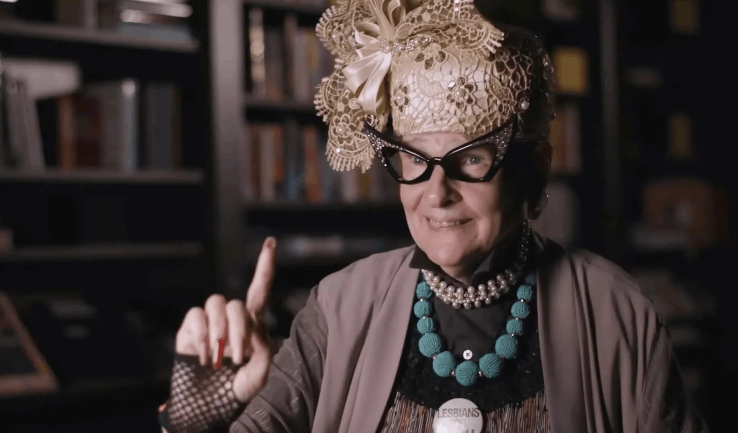 Rollerena on the 1977 march and Anita Bryant