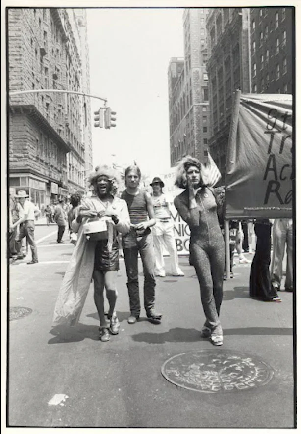 Street Transvestite Action Revolutionaries at the Christopher Street Liberation Day March 1973