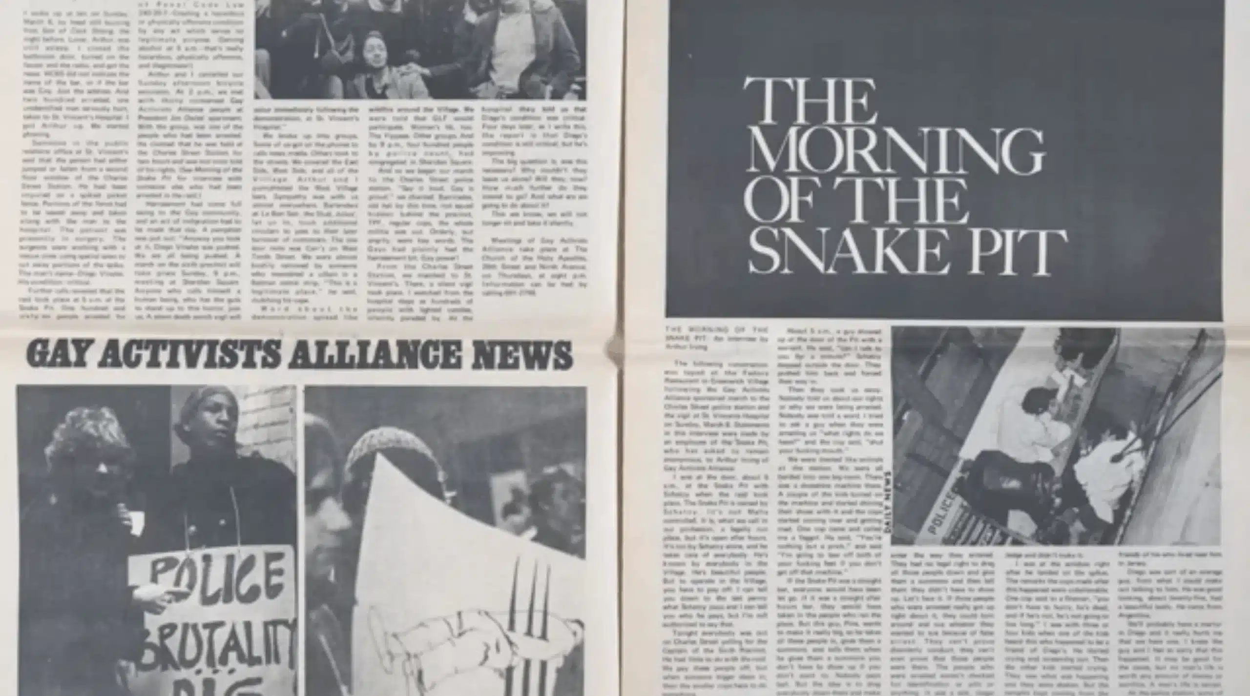 “The Morning of the Snake Pit” 1970